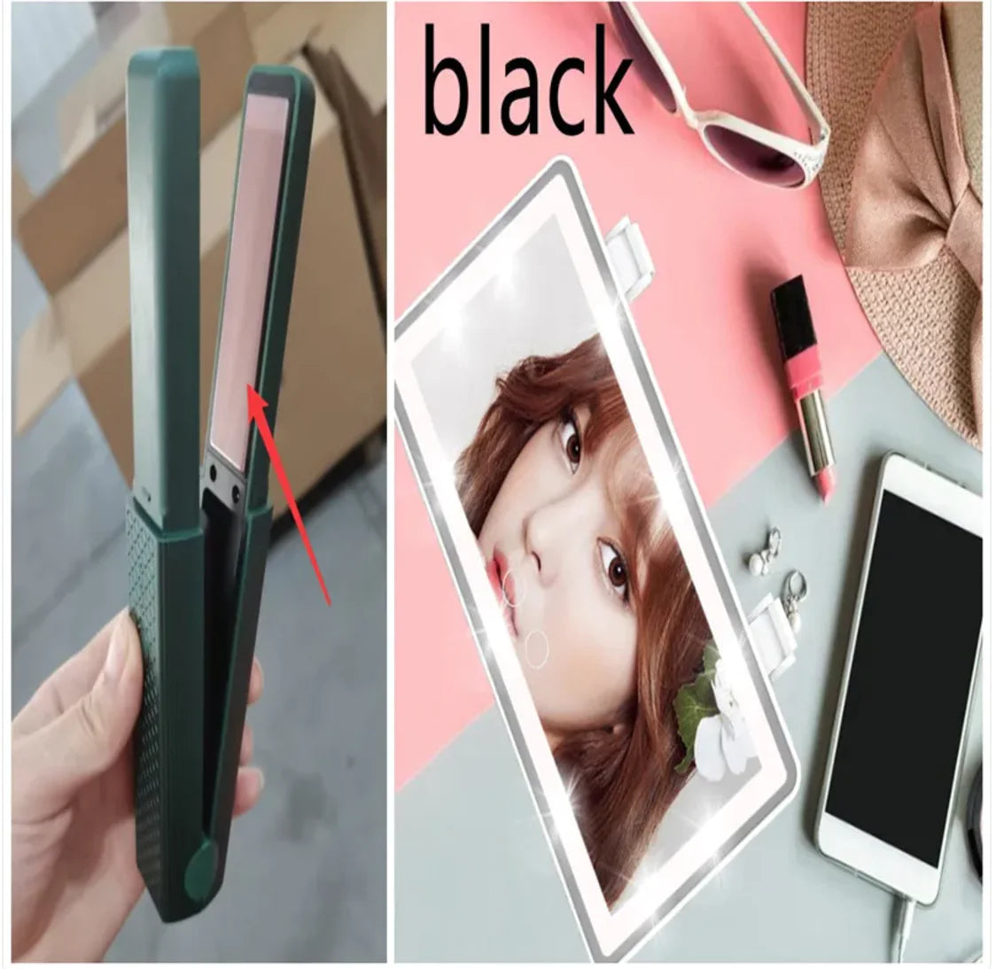 Compact USB Hair Straightener